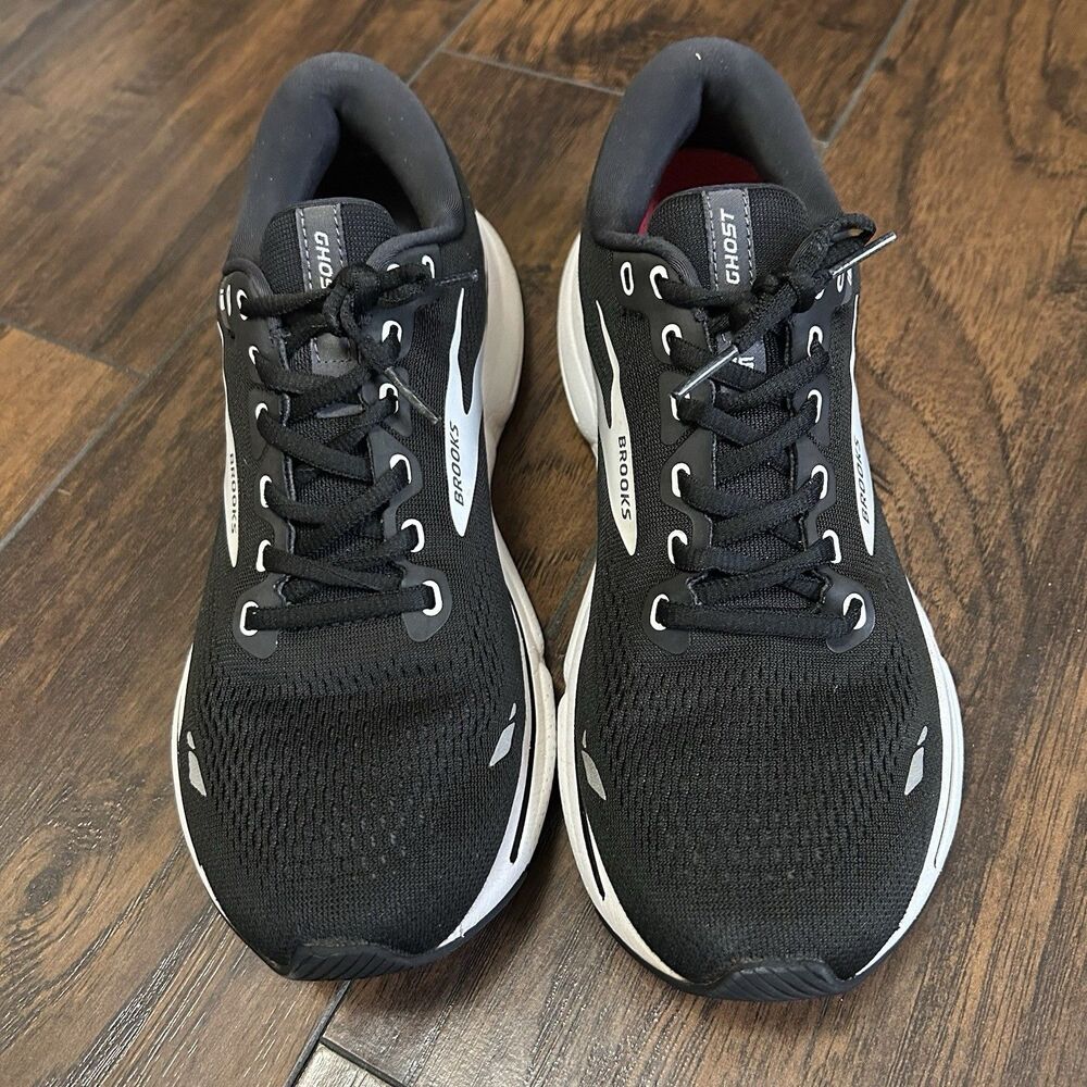 Brooks Ghost 15 Black Running Shoes Women’s Size 10.5 Medium B Gym 1203801B012